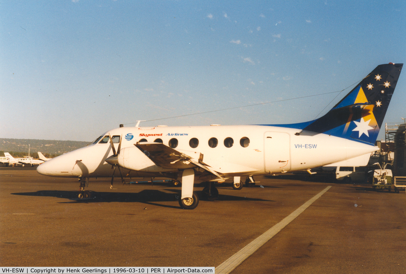VH-ESW, 1985 British Aerospace BAe-3102 Jetstream 31 C/N 665, Skywest Airlines