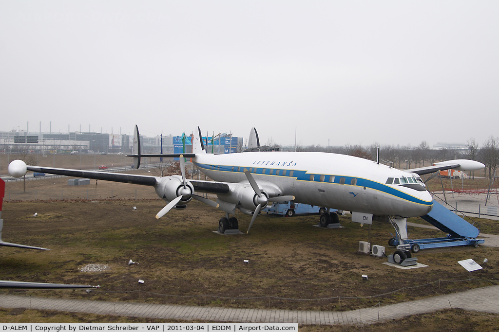 D-ALEM, Lockheed L-1049G Super Constellation C/N 4603, Lufthansa L1049 Super Constellation