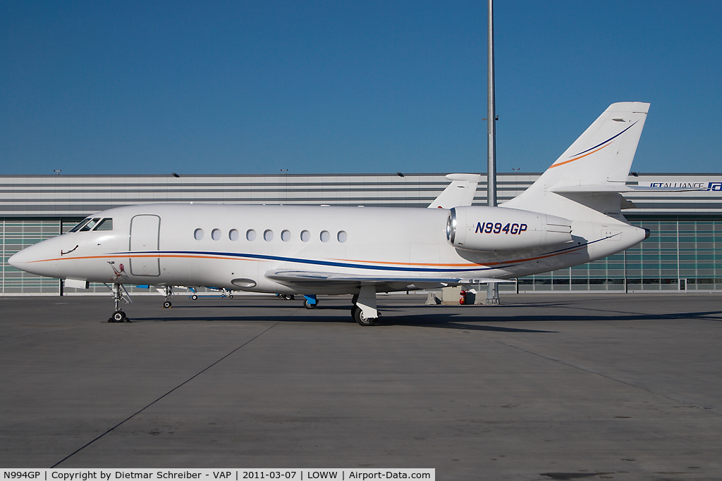 N994GP, 2007 Dassault Falcon 2000EX C/N 105, Falcon 2000