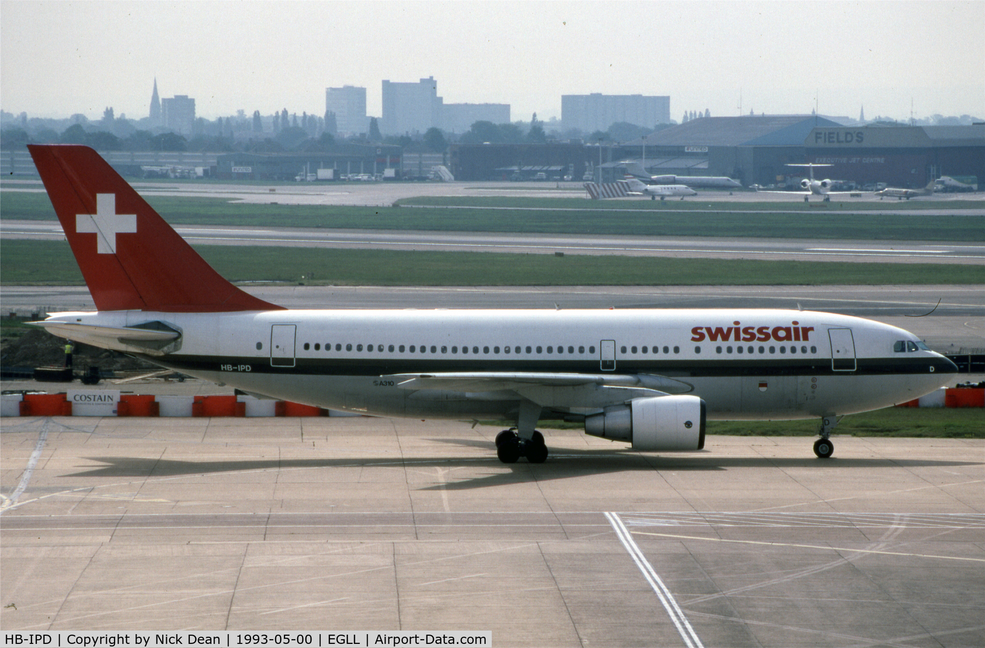 HB-IPD, 1983 Airbus A310-222 C/N 260, EGLL