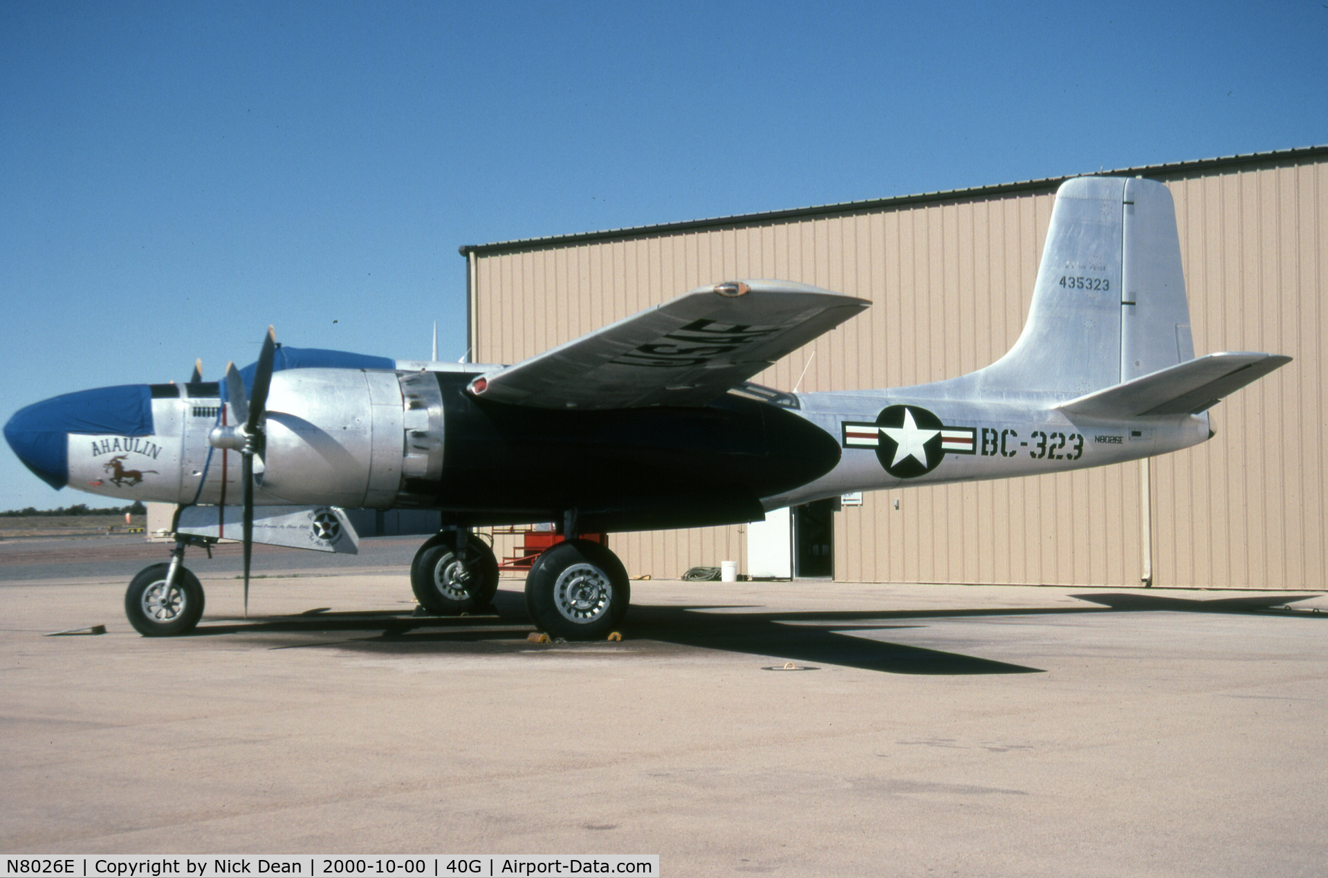 N8026E, 1944 Douglas RB-26C Invader C/N 28602, 40G
