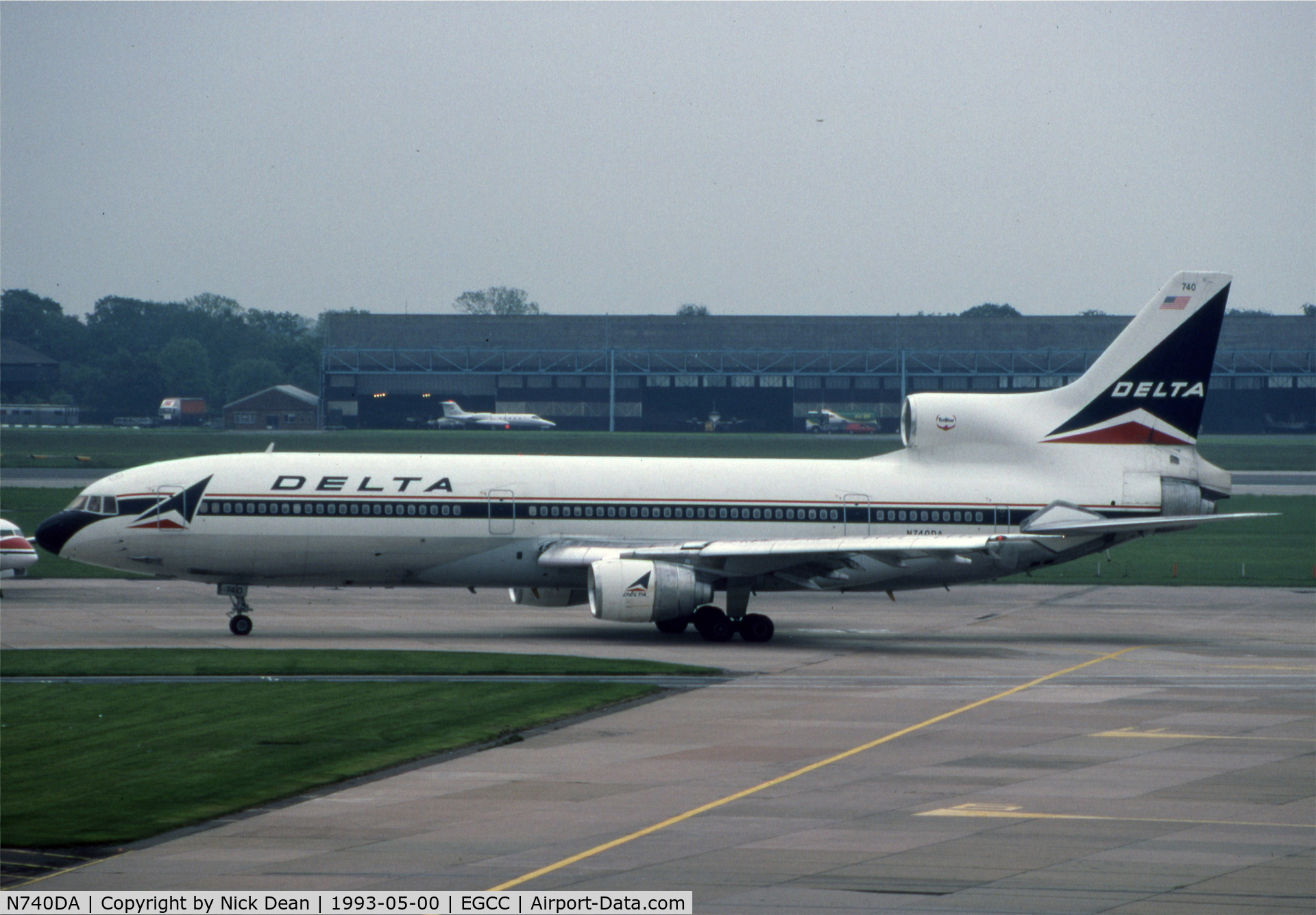 N740DA, 1983 Lockheed L-1011-385-1-15 TriStar 250 C/N 193C-1244, EGCC
