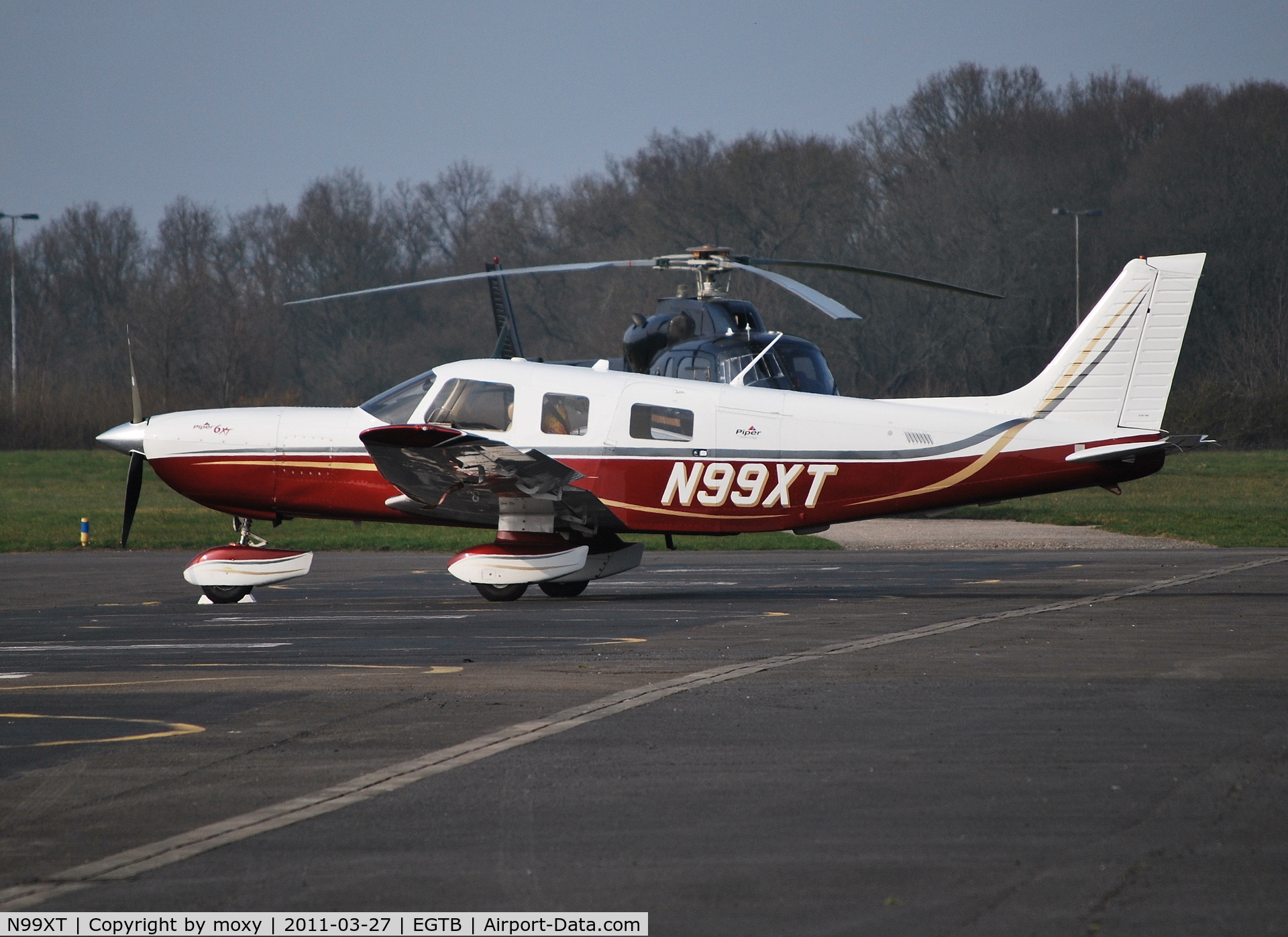 N99XT, 2004 Piper PA-32-301XTC Saratoga C/N 3255024, Piper PA32-301XTC at Wycombe Air Park