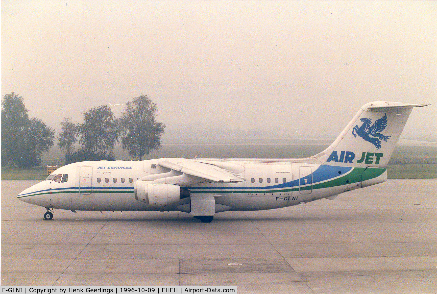 F-GLNI, 1991 British Aerospace BAe.146-200QC Quick Change C/N E2188, Air Jet