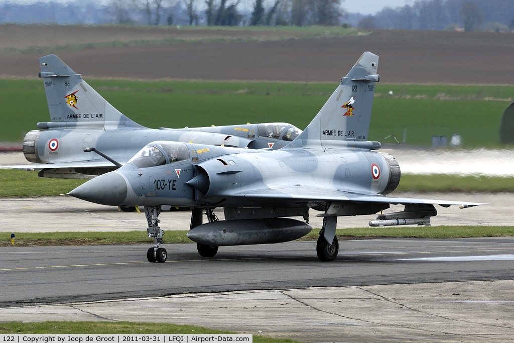 122, Dassault Mirage 2000C C/N 405, EC01.012