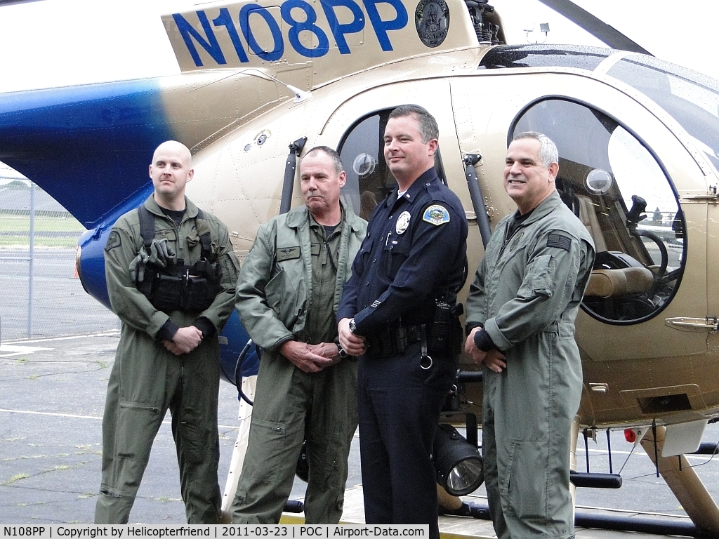 N108PP, 2008 MD Helicopters 369E C/N 0578E, Pilots, Tactical Flight Officer and Operations Lieutenant