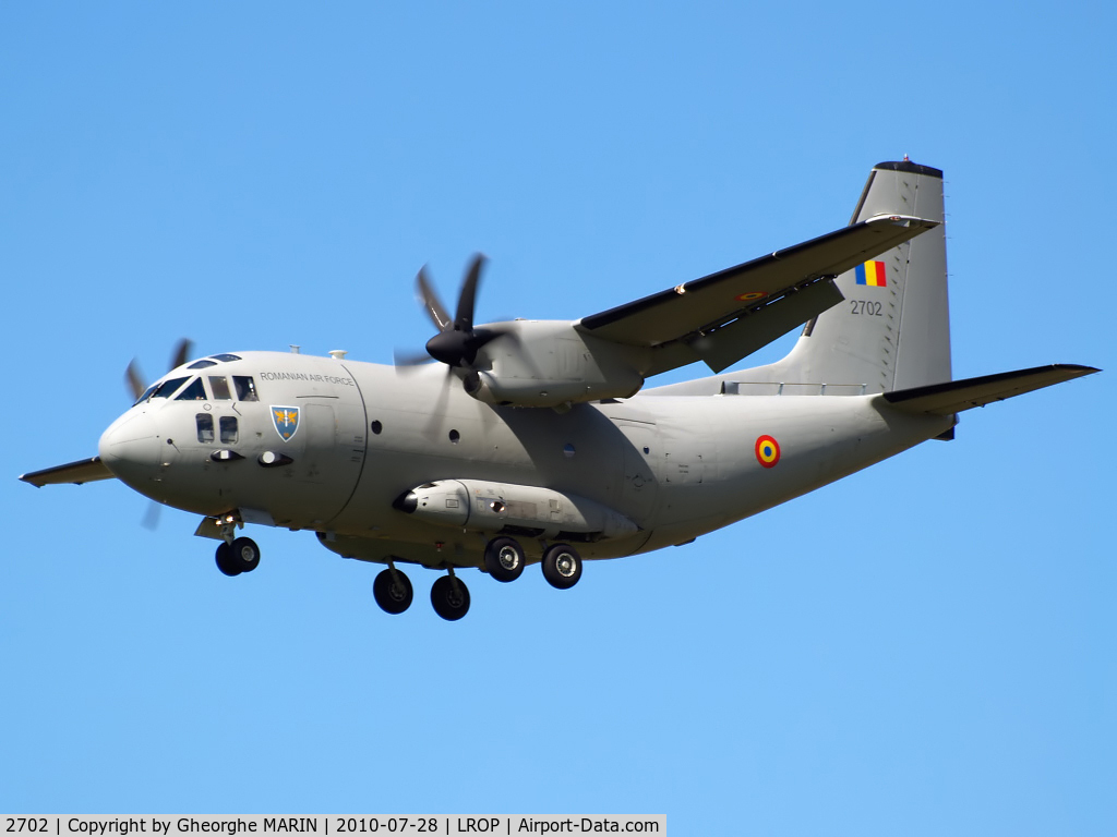 2702, Alenia C-27J Spartan C/N 4144, Landing