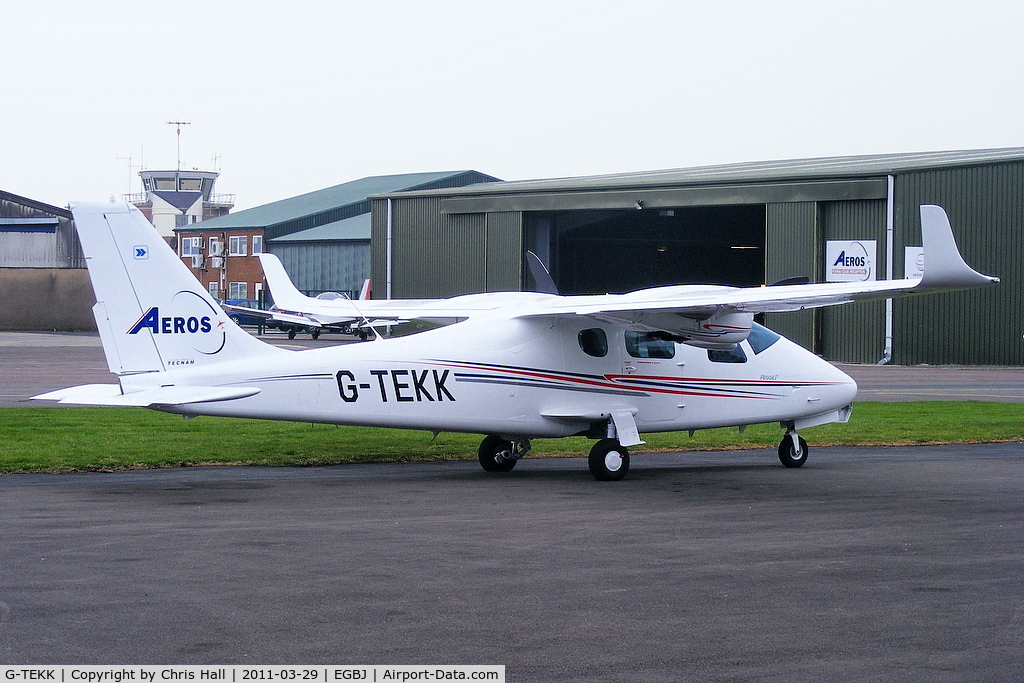 G-TEKK, 2011 Tecnam P-2006T C/N 064, Aeros Holdings Ltd