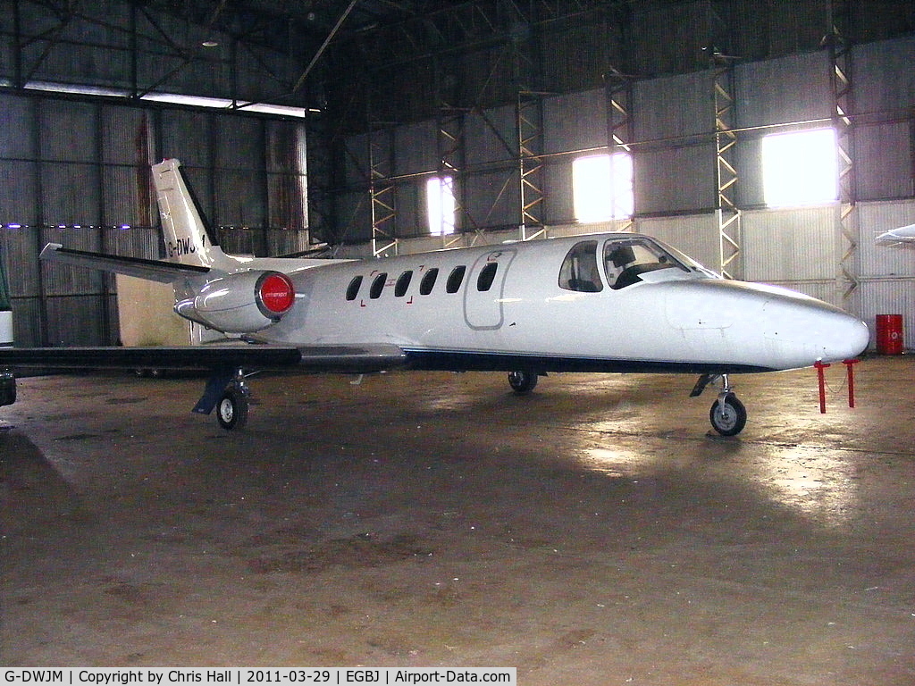 G-DWJM, 1981 Cessna 550 Citation II C/N 550-0296, TL Aviation