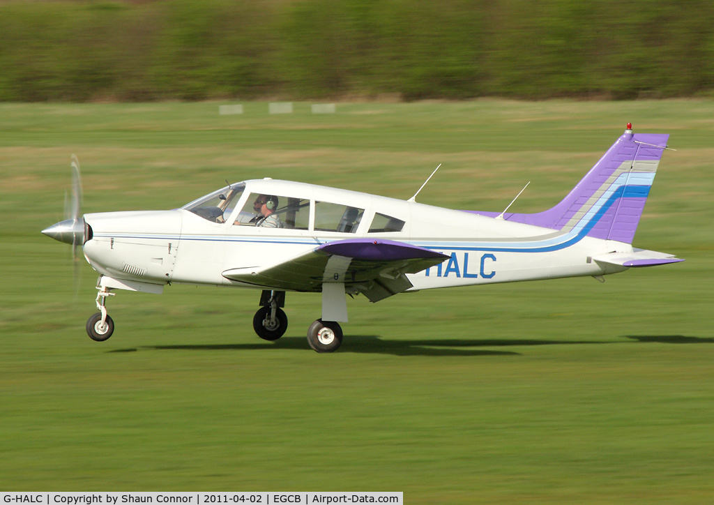 G-HALC, 1973 Piper PA-28R-200 Cherokee Arrow C/N 28R-7335042, Privately operated
