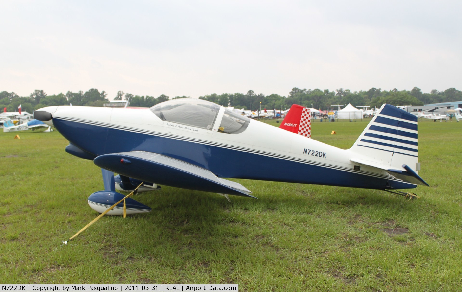 N722DK, 2002 Vans RV-6 C/N 24298, RV-6