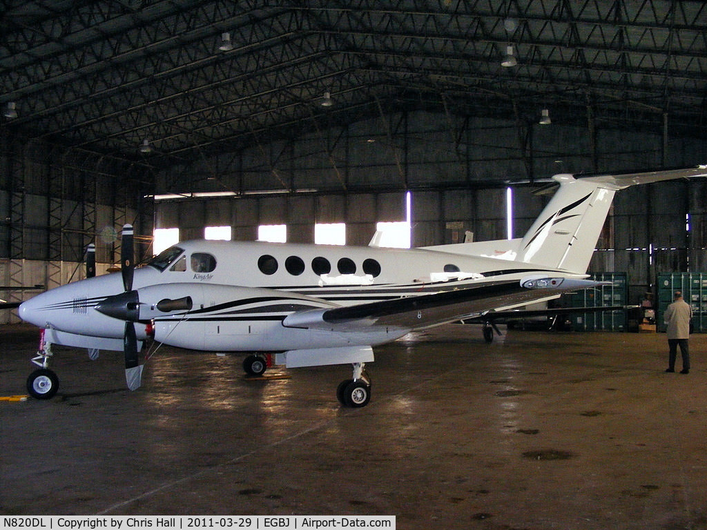 N820DL, 2003 Raytheon B200 King Air C/N BB-1820, Aerodynamics Worldwide Inc