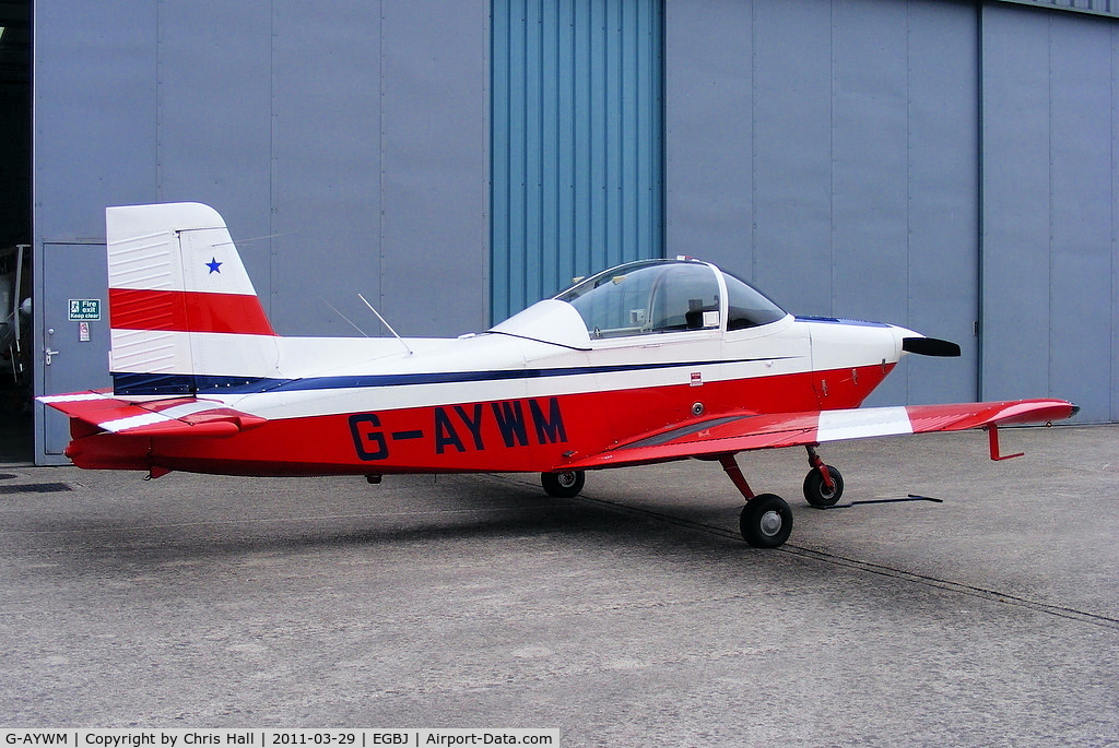 G-AYWM, 1971 AESL Glos-Airtourer Super 150/T6 C/N A534, privately owned