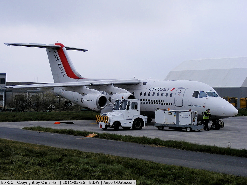 EI-RJC, 1998 British Aerospace Avro 146-RJ85 C/N E.2333, CityJet