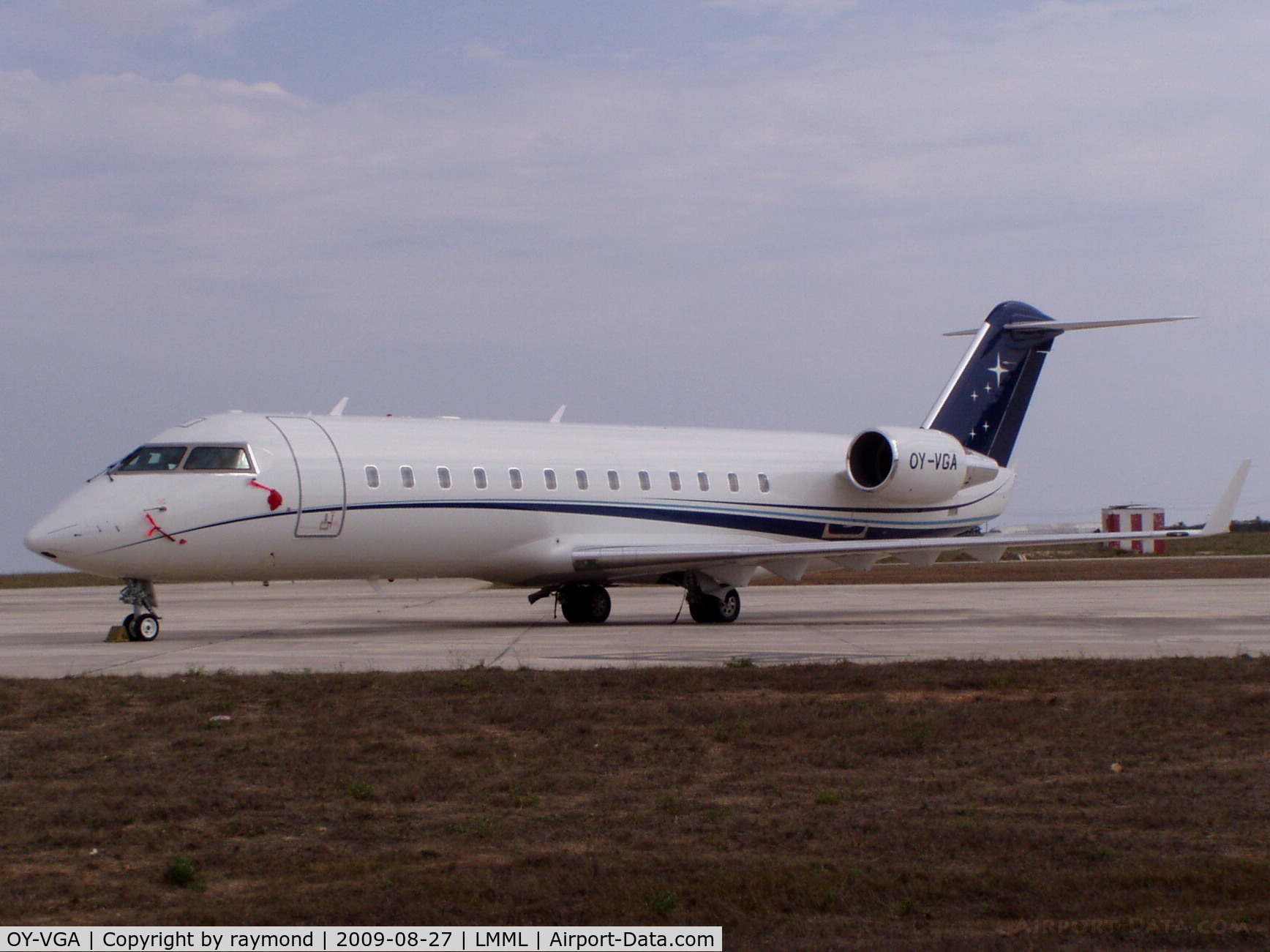 OY-VGA, 2007 Bombardier Challenger 850 (CL-600-2B19) C/N 8077, Challenger CL600 OY-VGA Execujet Aviation