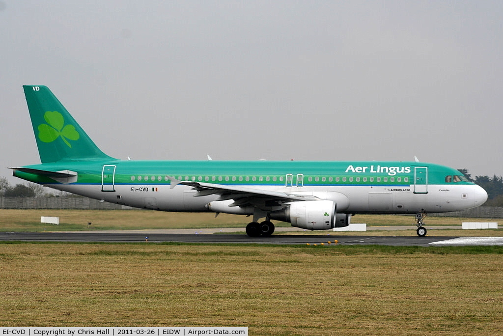 EI-CVD, 2001 Airbus A320-214 C/N 1467, Aer Lingus