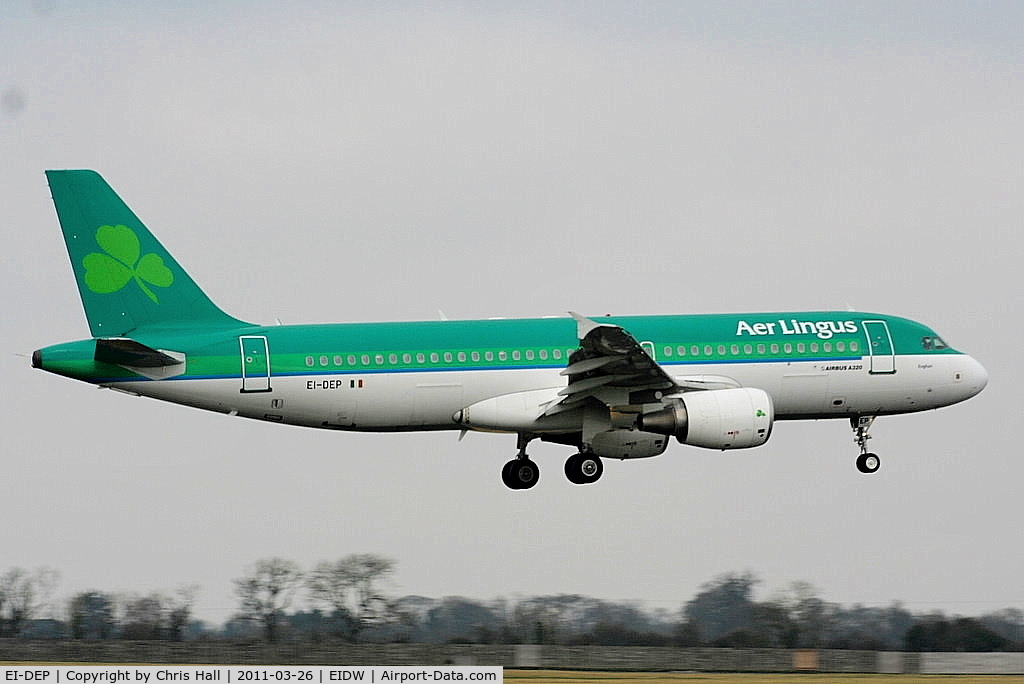 EI-DEP, 2005 Airbus A320-214 C/N 2542, Aer Lingus