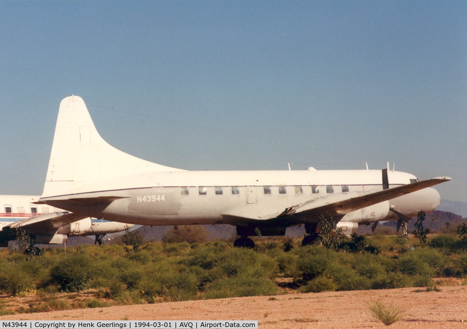N43944, 1955 Convair C-131B Samaritan C/N 254, Avra Valley