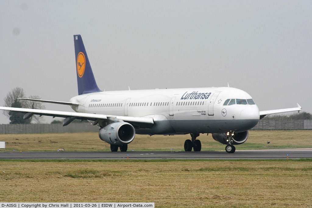 D-AISG, 2000 Airbus A321-231 C/N 1273, Lufthansa