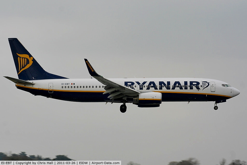 EI-EBT, 2009 Boeing 737-8AS C/N 35000, Ryanair