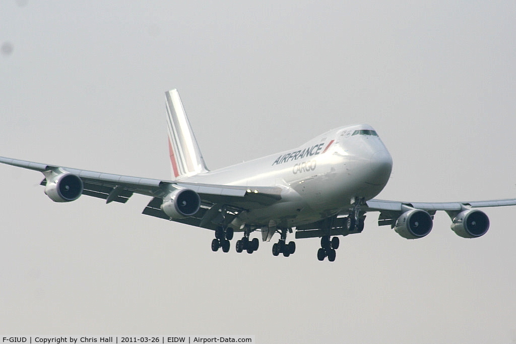 F-GIUD, 2004 Boeing 747-428F/ER/SCD C/N 32870, Air France Cargo