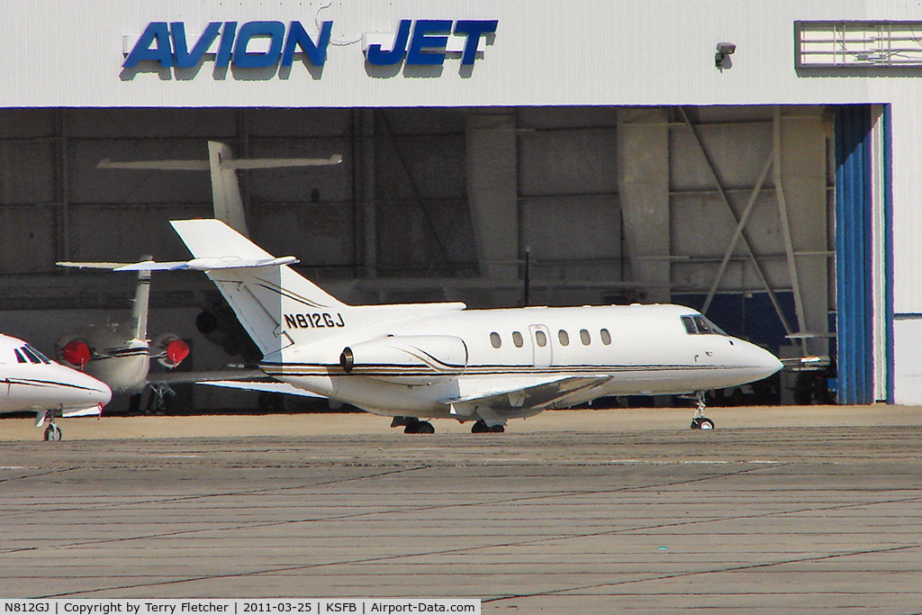 N812GJ, 1988 British Aerospace BAe.125 Series 800A C/N 258112, 1988 British Aerospace BAE 125 SERIES 800A, c/n: 258112