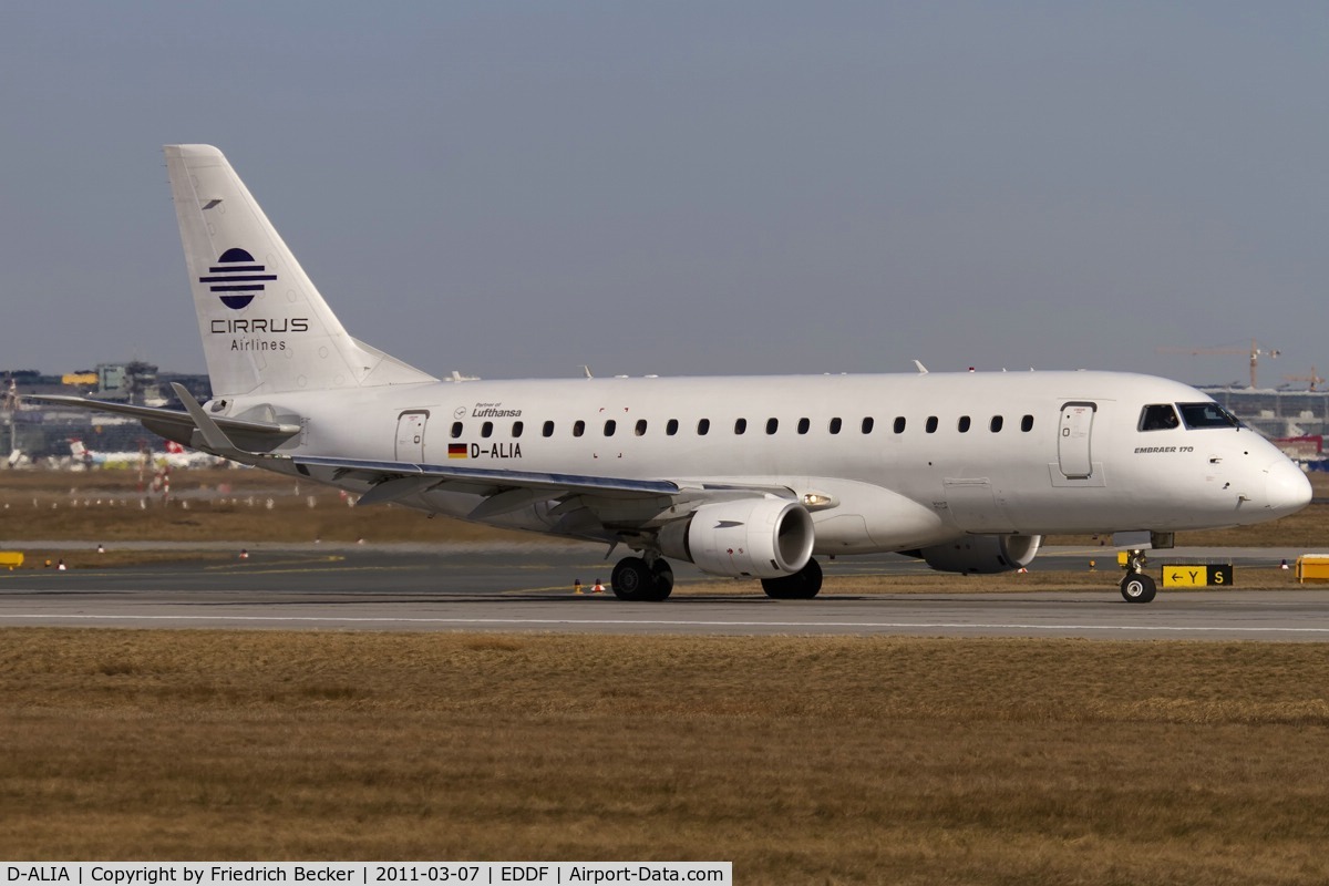 D-ALIA, 2002 Embraer 170LR (ERJ-170-100LR) C/N 17000006, departure via RW18W