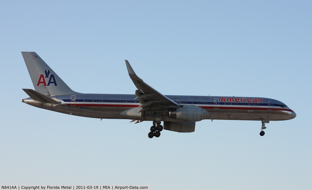 N641AA, 1991 Boeing 757-223 C/N 24599, American 757-200