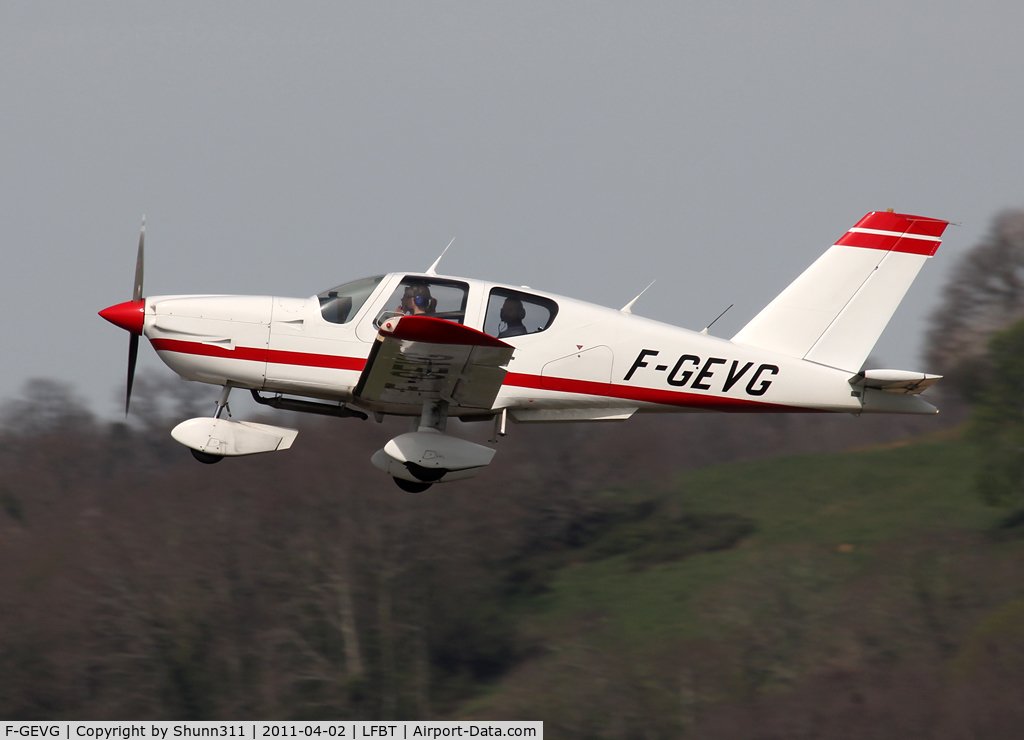 F-GEVG, Socata TB-10 Tobago C/N 566, Go around rwy 20