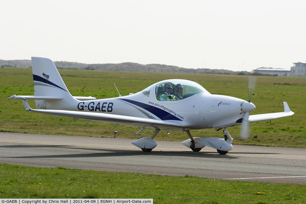 G-GAEB, 2010 Aquila A210 (AT01) C/N AT01-215, Stamp Aviation Ltd