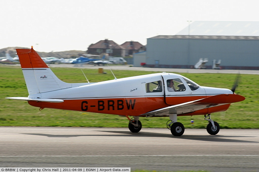 G-BRBW, 1974 Piper PA-28-140 Cherokee Cruiser C/N 28-7425153, Air Navigation and Trading Co