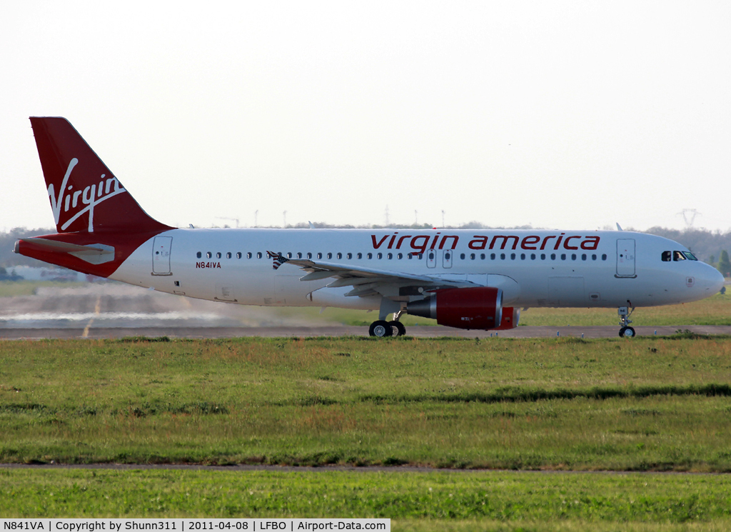 N841VA, 2011 Airbus A320-214 C/N 4655, Delivery day...