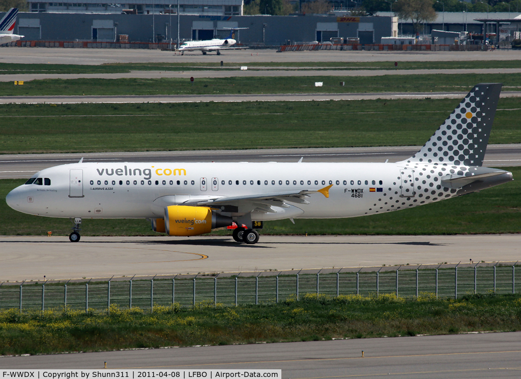 F-WWDX, 2011 Airbus A320-214 C/N 4681, C/n 4681 - To be EC-LLM
