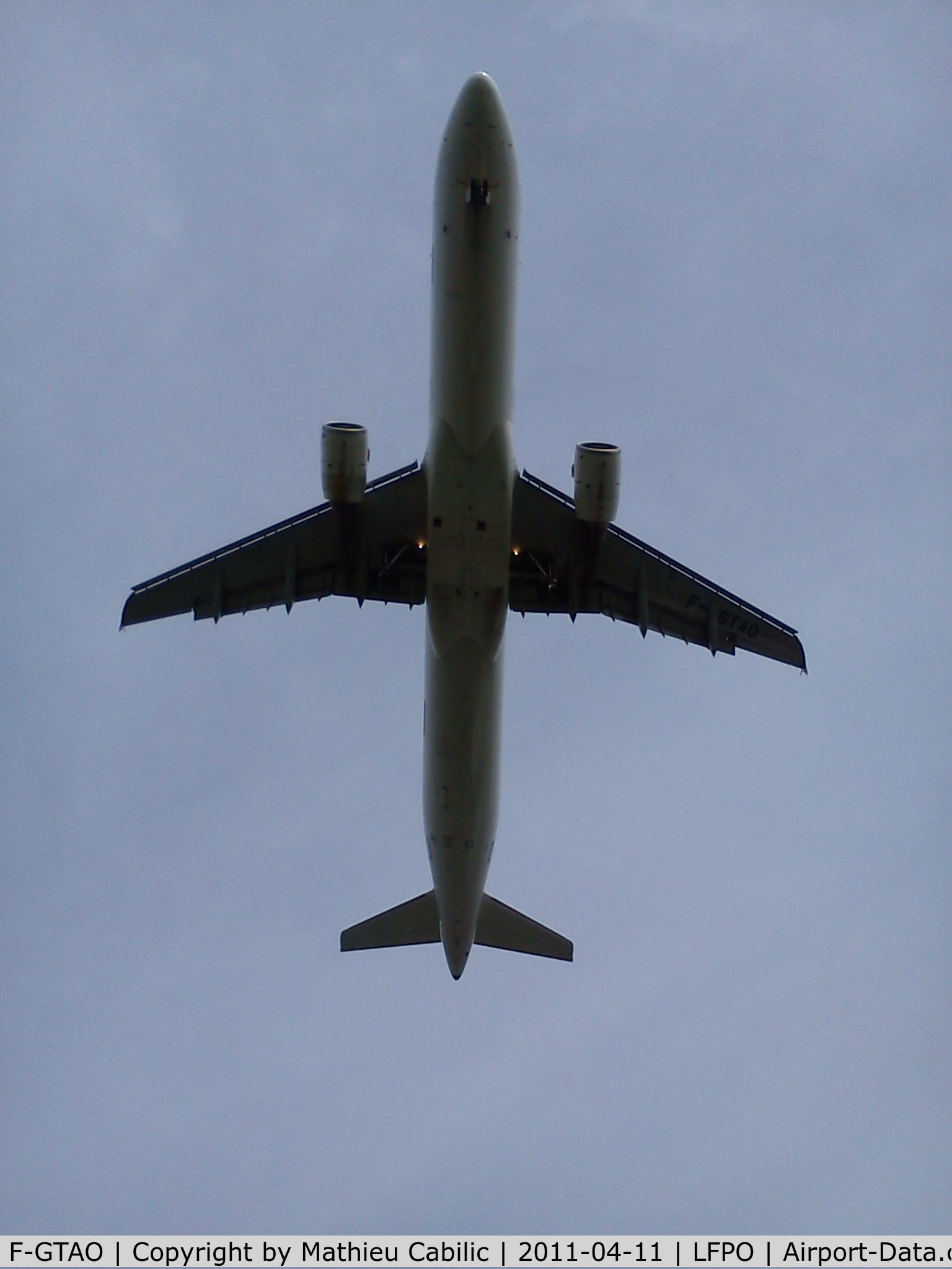 F-GTAO, 2007 Airbus A321-211 C/N 3098, Airbus A321-211