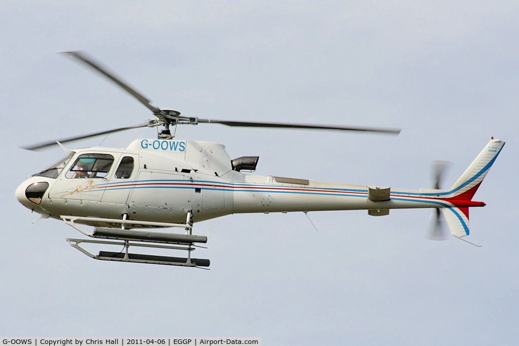 G-OOWS, 2008 Eurocopter AS-350B-3 Ecureuil Ecureuil C/N 4386, Milburn World Travel services Ltd