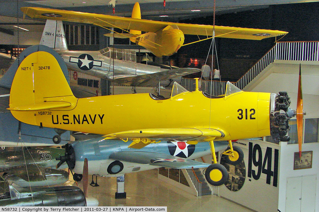 N58732, 1943 Timm N2T-1 C/N 216, Displayed at the Pensacola Naval Aviation Museum 
Tail Code 32478 - Nose Code 312