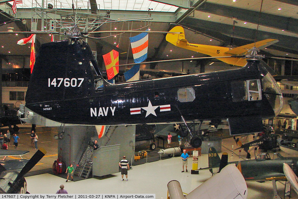 147607, 1951 Piasecki HUP-3 Retriever C/N Not found 147607, Displayed at Pensacola Naval Aviation Museum