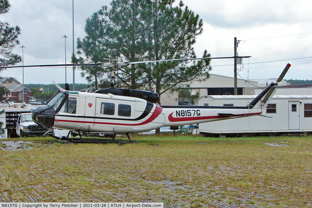 N8157G, Bell UH-1H C/N 65-9644, Forestry Commision lot at Tallahassee Regional