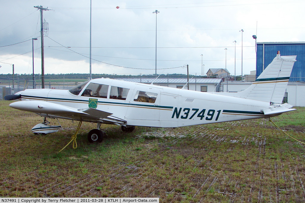 N37491, Piper PA-32-300 Cherokee Six C/N 32-7340177, Forestry Commision lot at Tallahassee Regional