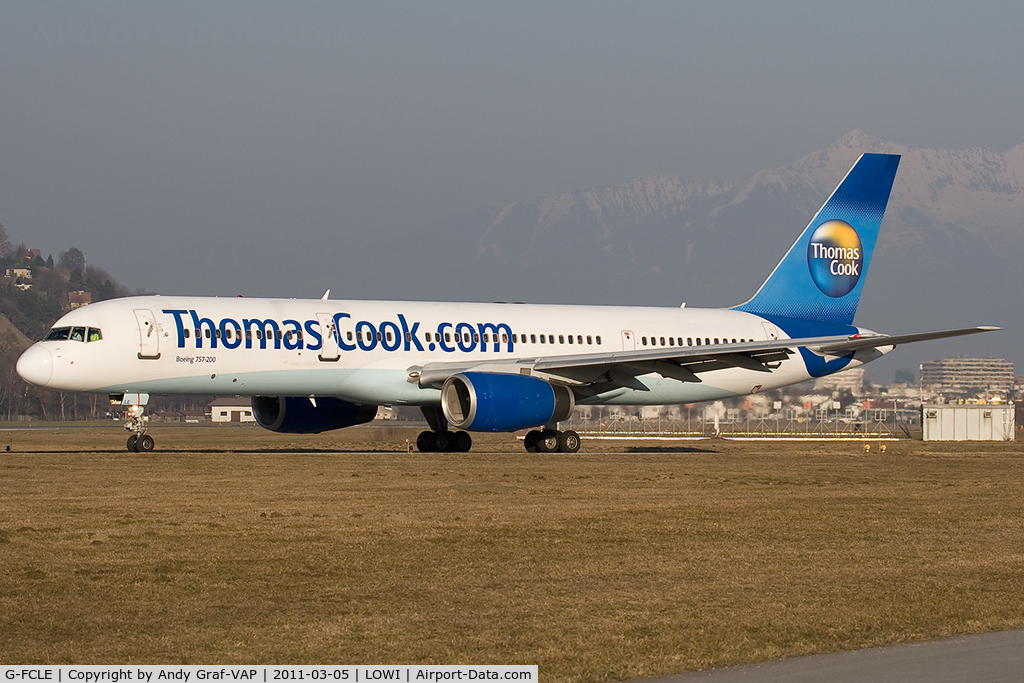 G-FCLE, 1998 Boeing 757-28A C/N 28171, Thomas Cook 757-200
