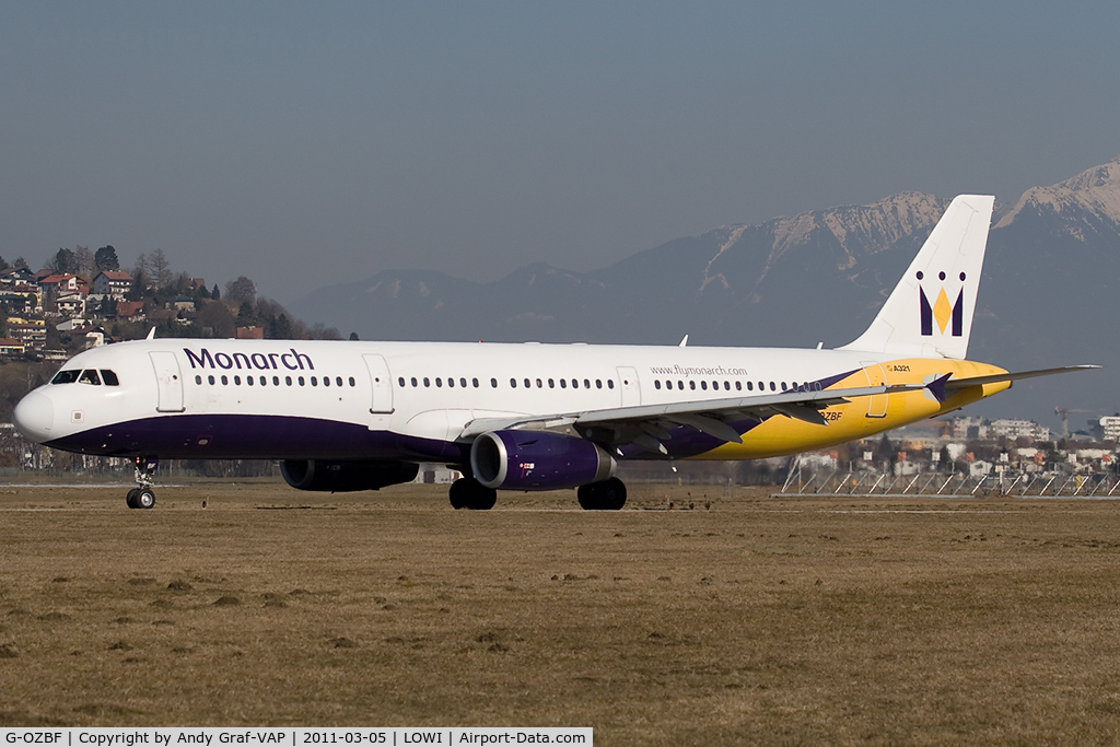 G-OZBF, 2002 Airbus A321-231 C/N 1763, Momarch A321