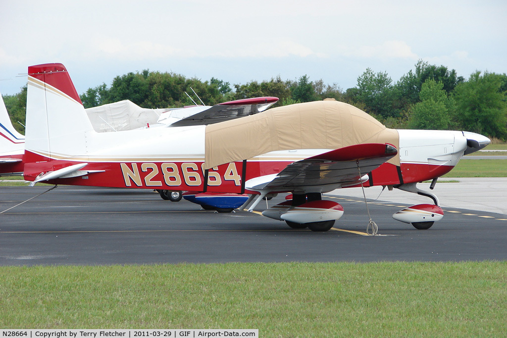 N28664, 1978 Grumman American AA-5B Tiger C/N AA5B0738, 1978 Grumman American Avn. Corp. AA-5B, c/n: AA5B0738