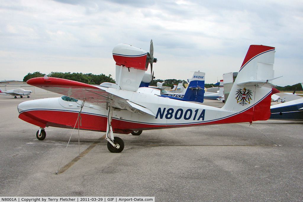 N8001A, 1979 Consolidated Aeronautics Inc. LAKE LA-4-200 C/N 991, Consolidated Aeronautics Inc. LAKE LA-4-200, c/n: 991