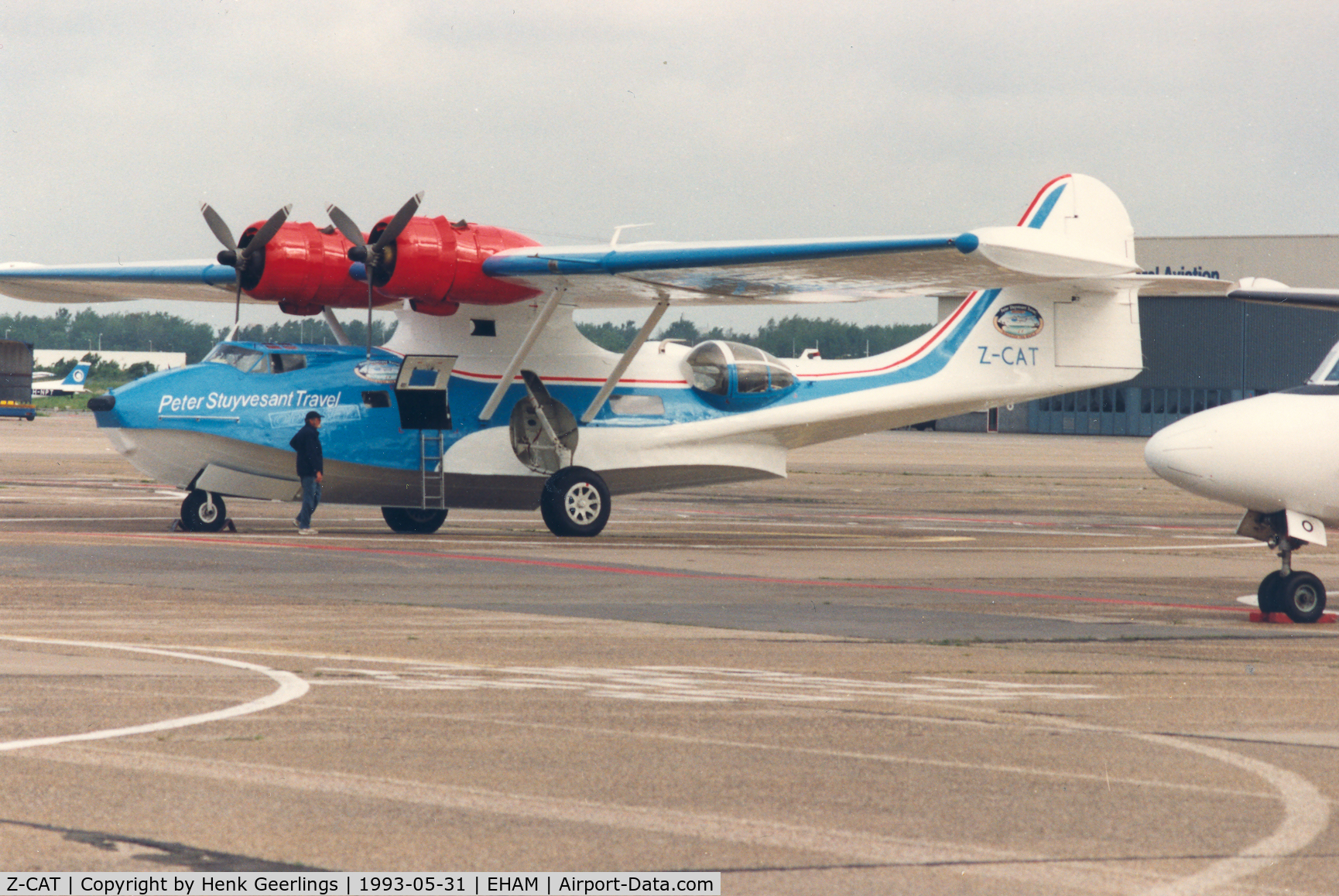 Z-CAT, Consolidated (Canadian Vickers) PBV-1A Canso C/N CV-357, Charter for Peter Stuyvesant Travel Odessey 1993 starting from Amsterdam - Schiphol.

Owner in 1993 was Catalina Safari