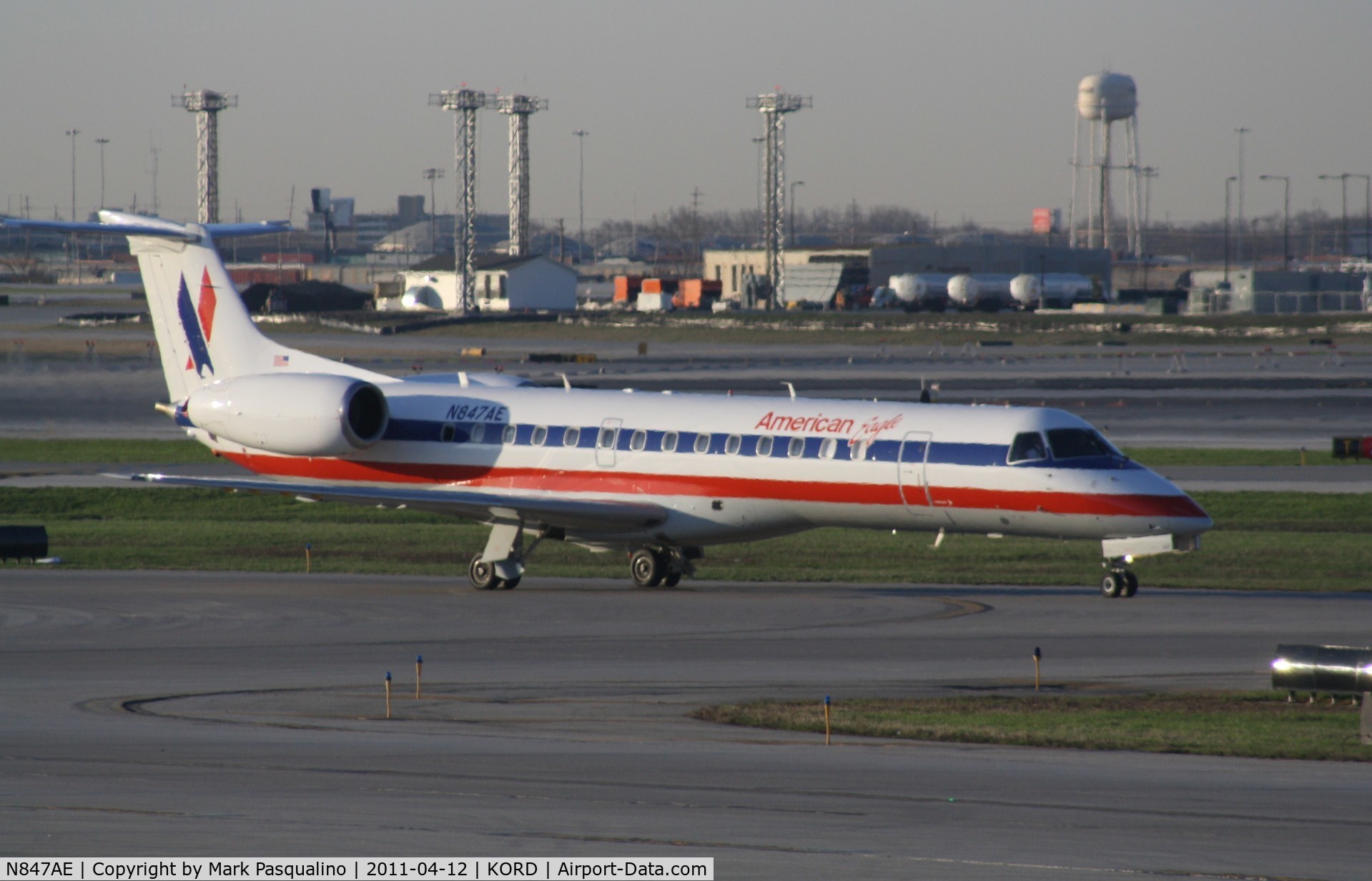 N847AE, 2003 Embraer ERJ-140LR (EMB-135KL) C/N 145707, EMB-135KL