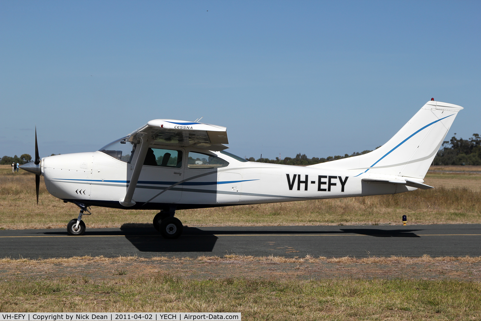 VH-EFY, 1968 Cessna 182L Skylane C/N 18258992, YECH AAAA National fly in 2011