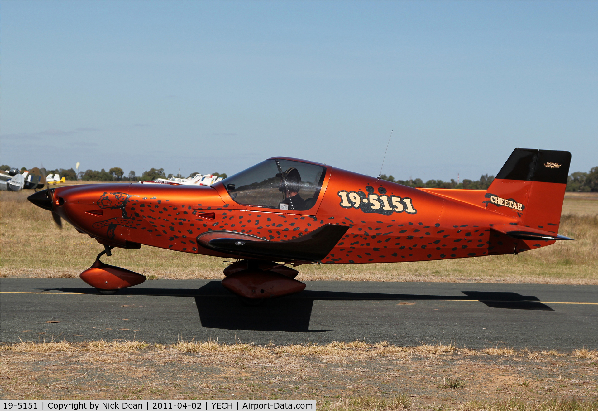 19-5151, Morgan Aeroworks Cheetah C/N 19, YECH AAAA National fly in 2011