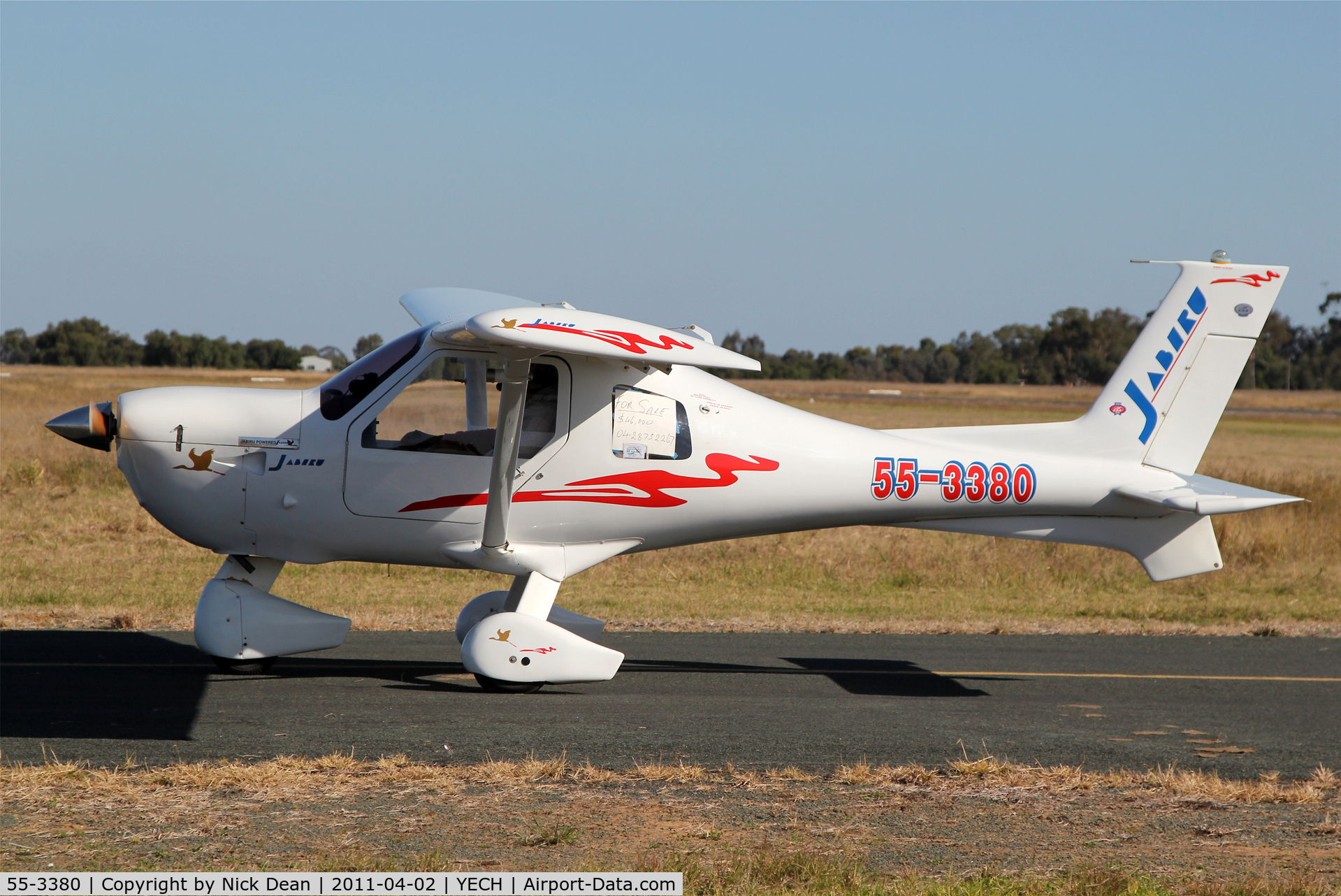 55-3380, Jabiru LSA 55/3J C/N 382, YECH AAAA National fly in 2011