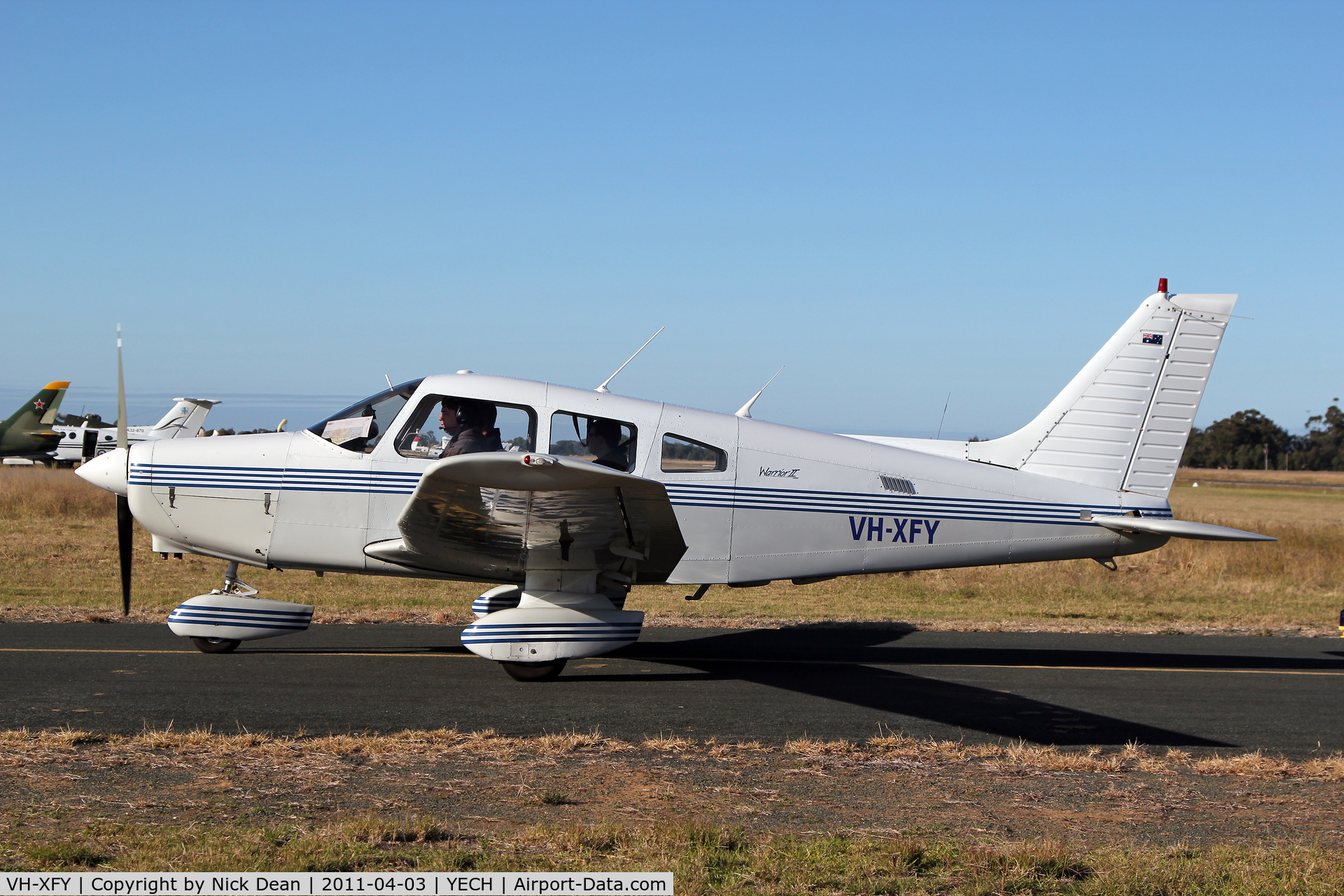 VH-XFY, 1988 Piper PA-28-161 C/N 28-16074, YECH AAAA National fly in 2011