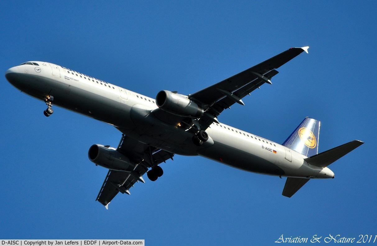 D-AISC, 1999 Airbus A321-231 C/N 1161, Lufthansa